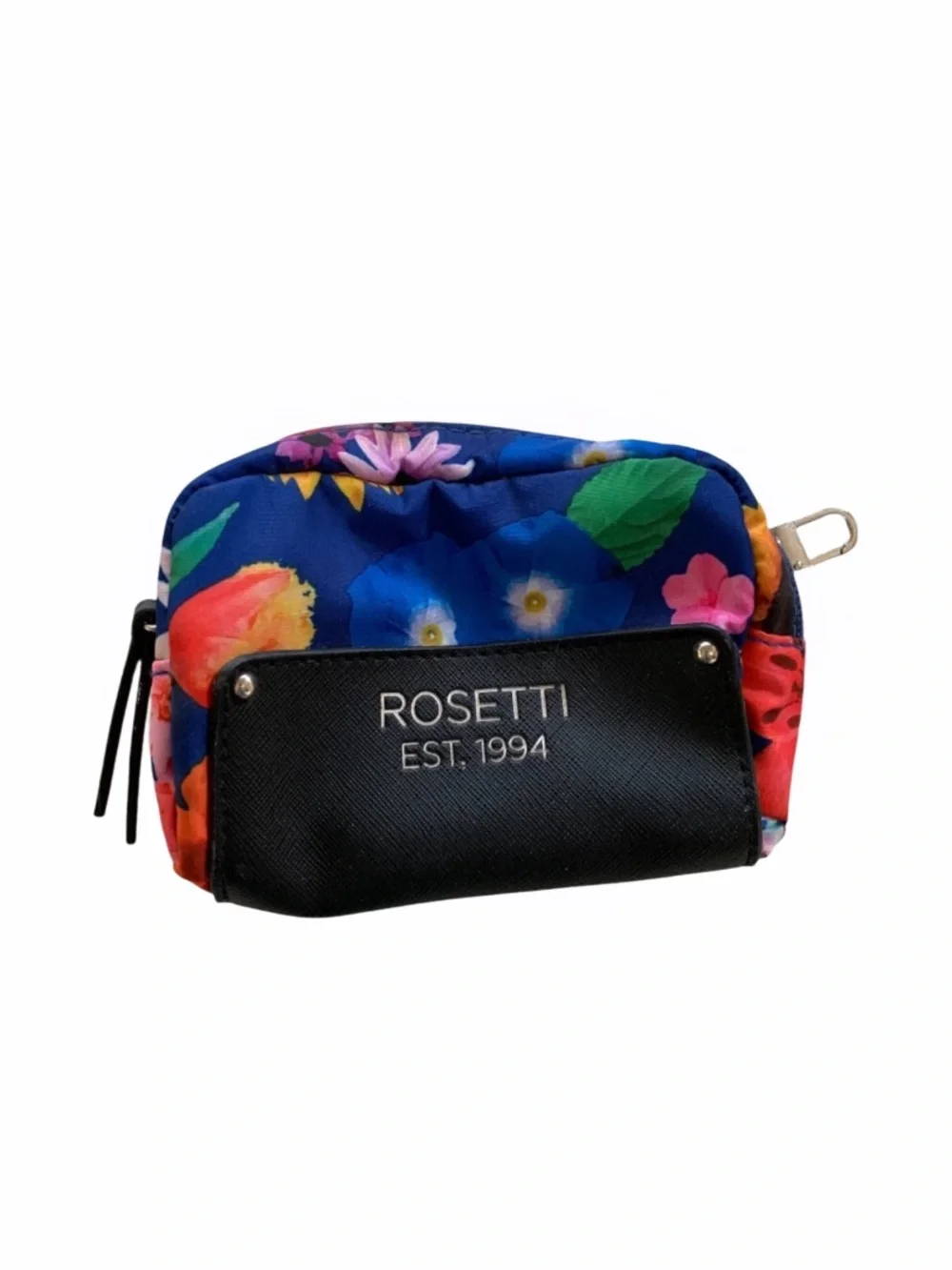 Rosetti Floral Print Zip Cosmetic Bag